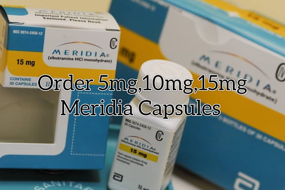 Order Meridia 5mg,10mg & 15 mg capsules